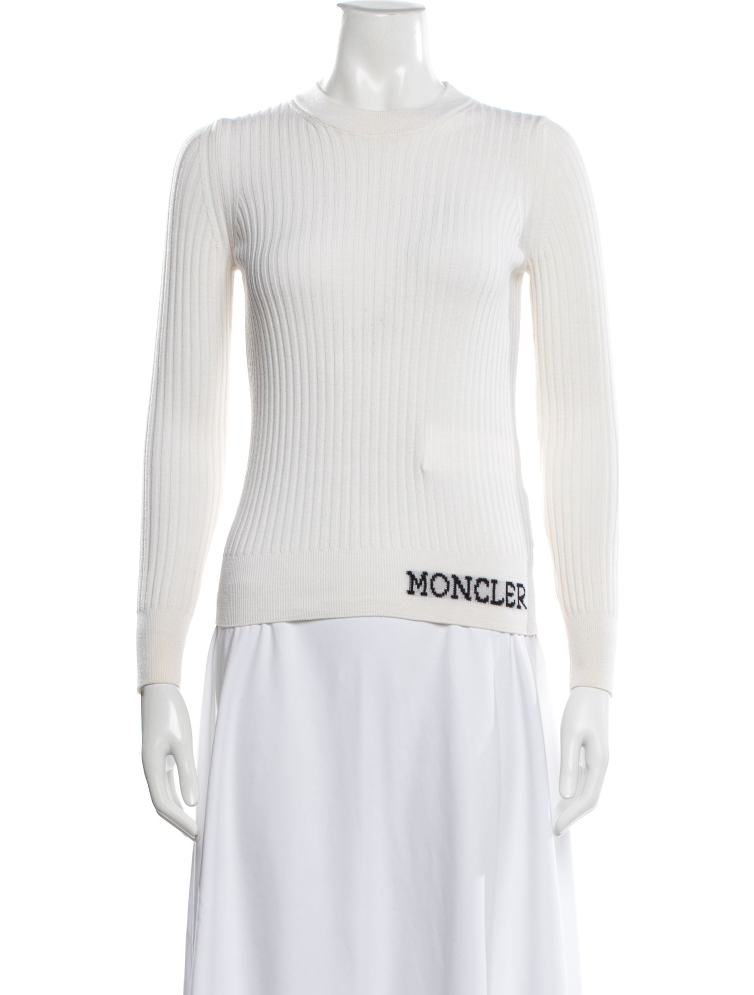 Moncler Virgin Wool Crew Neck Sweater