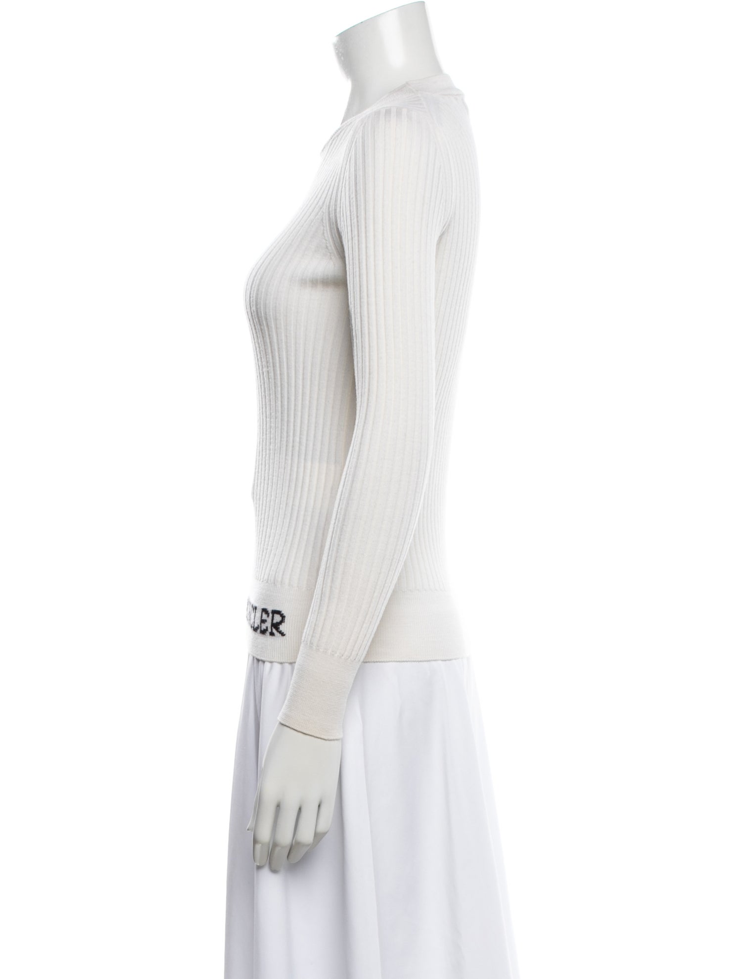 Moncler Virgin Wool Crew Neck Sweater