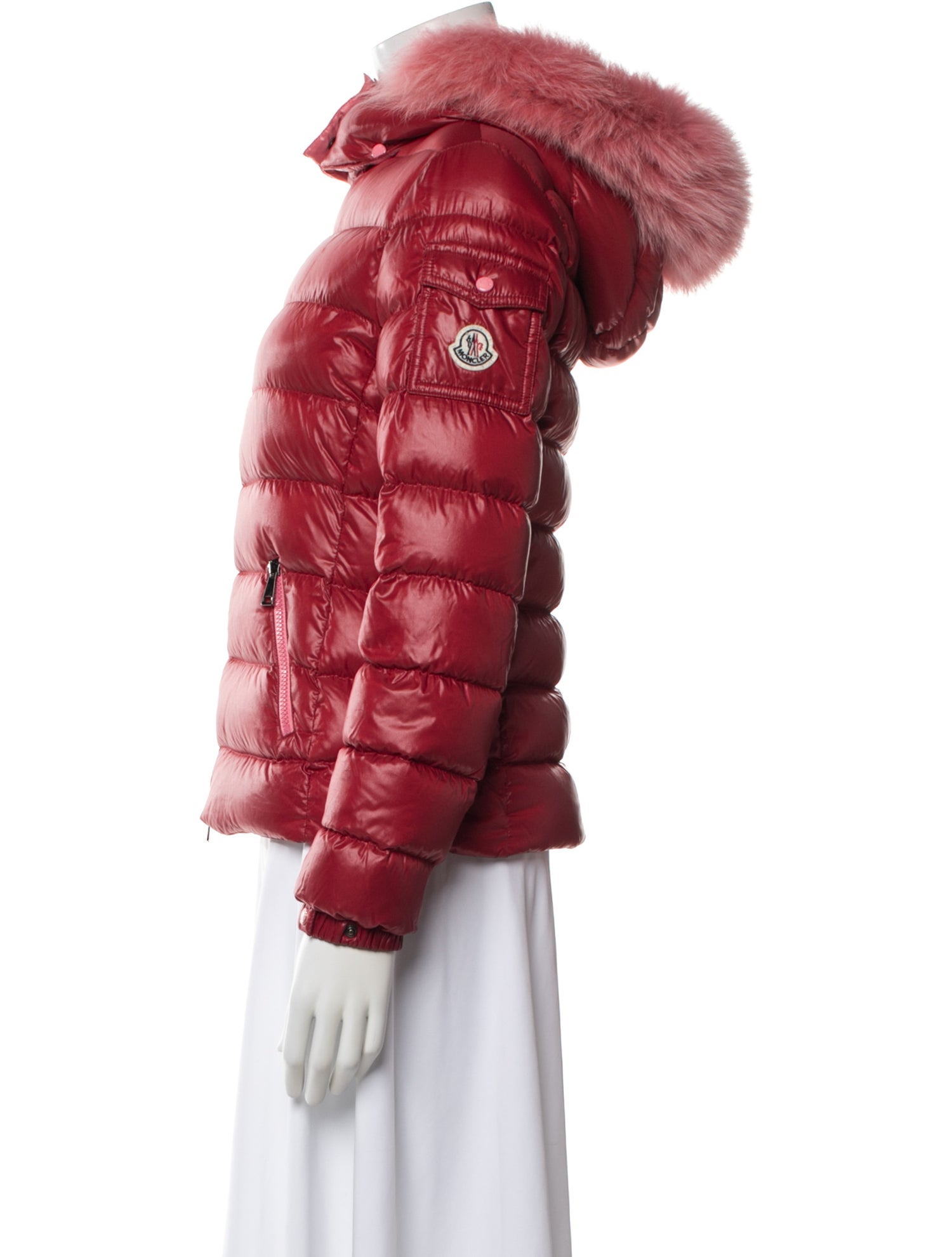 Moncler Nylon Down Coat