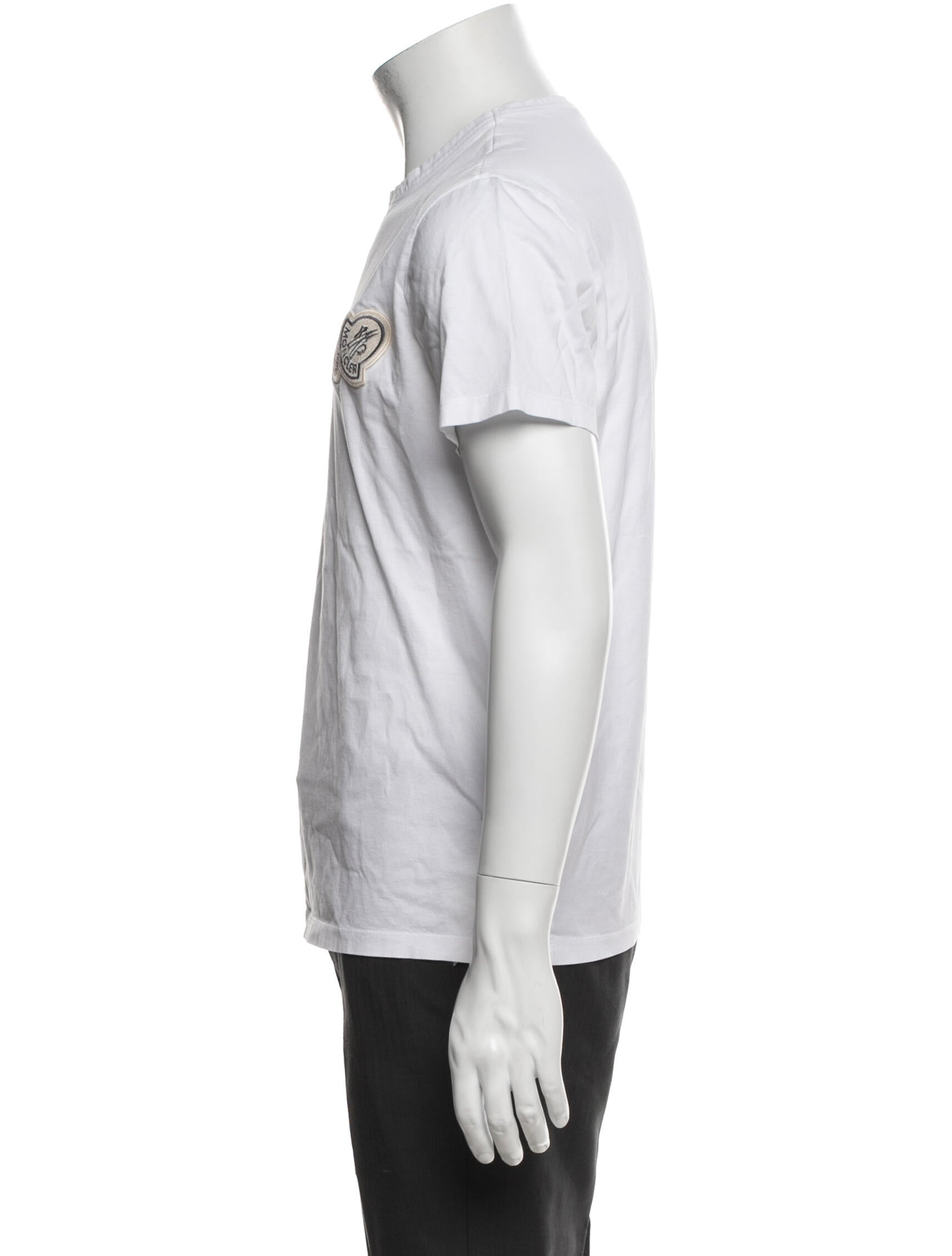 Moncler Graphic Print Crew Neck T-Shirt