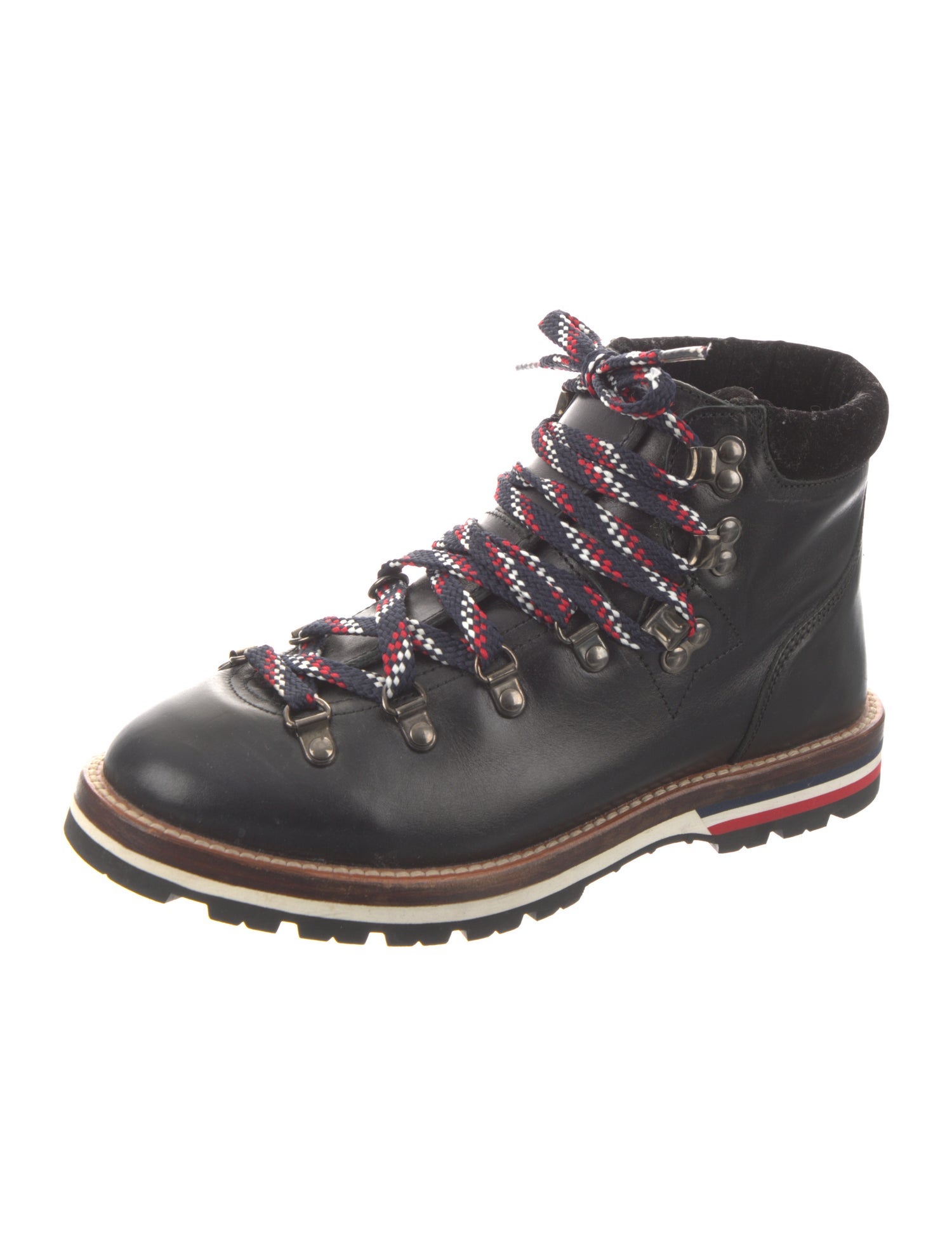 Moncler Leather Hiking Boots