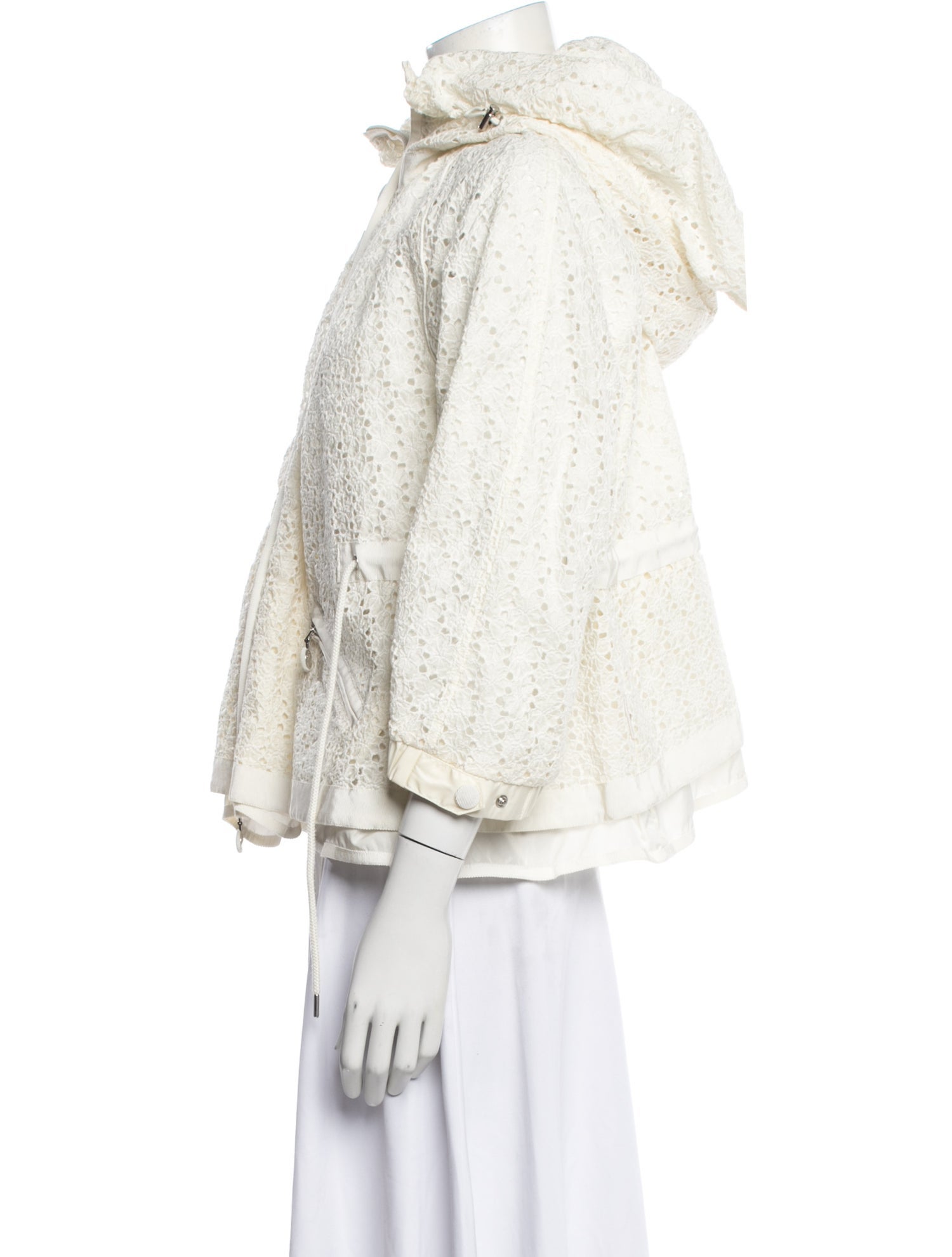 Moncler Lace Pattern Jacket
