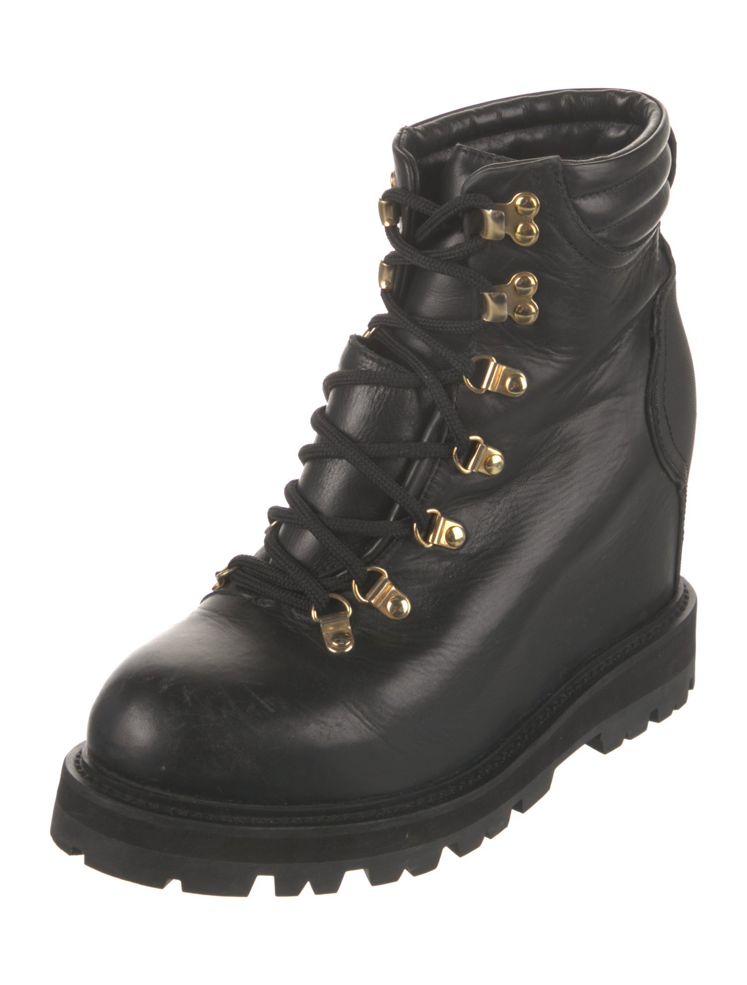 Moncler Leather Hiking Boots