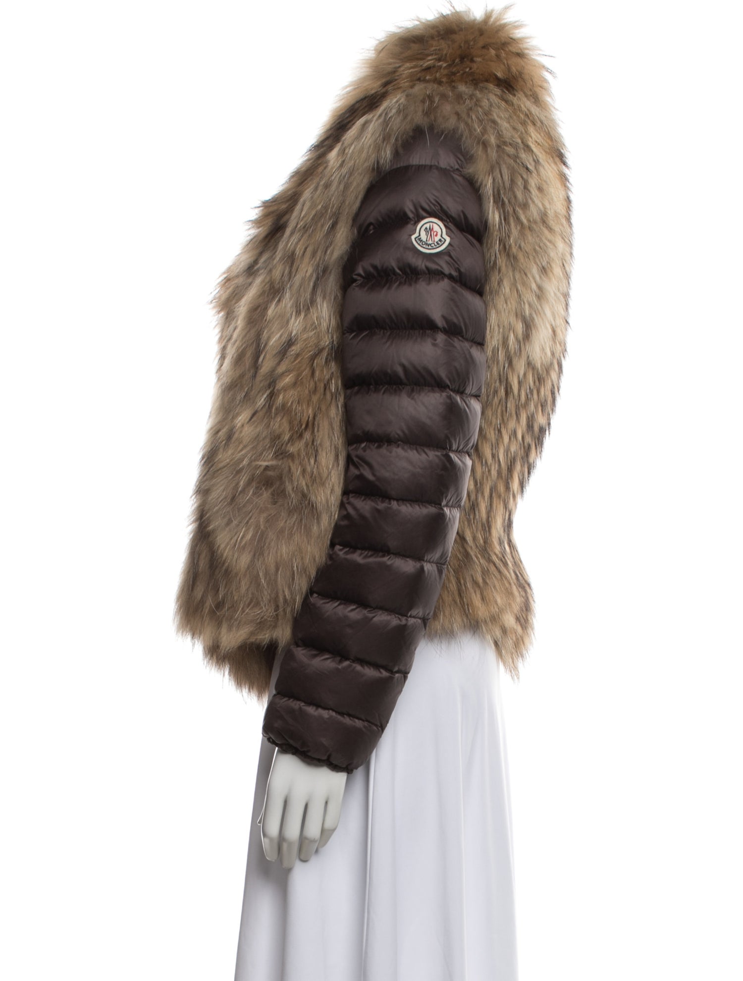 Moncler Fur Down Jacket