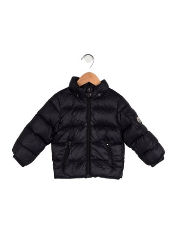 Pre-owned Moncler Babies' Infant Boys' Down Puffer Jacket In Blue