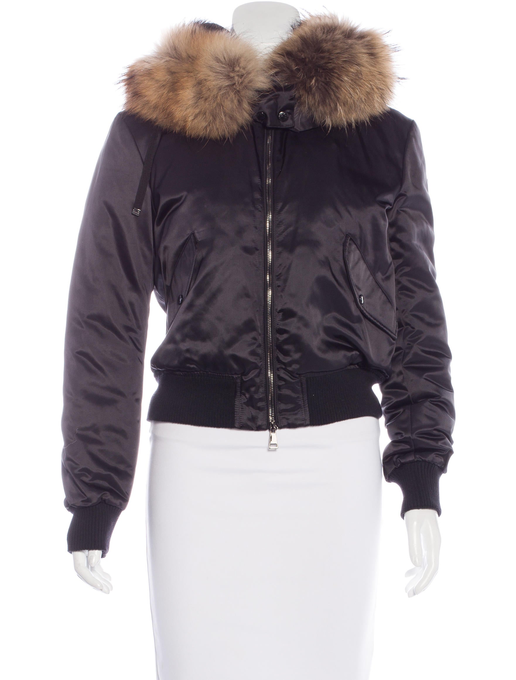 Moncler Eulimene Aviator Jacket - Black Casual, Jackets - MOC24485 