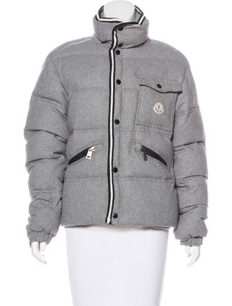 Grey Moncler Designer Puffer Jacket Moncler Branson Puffer Jacket