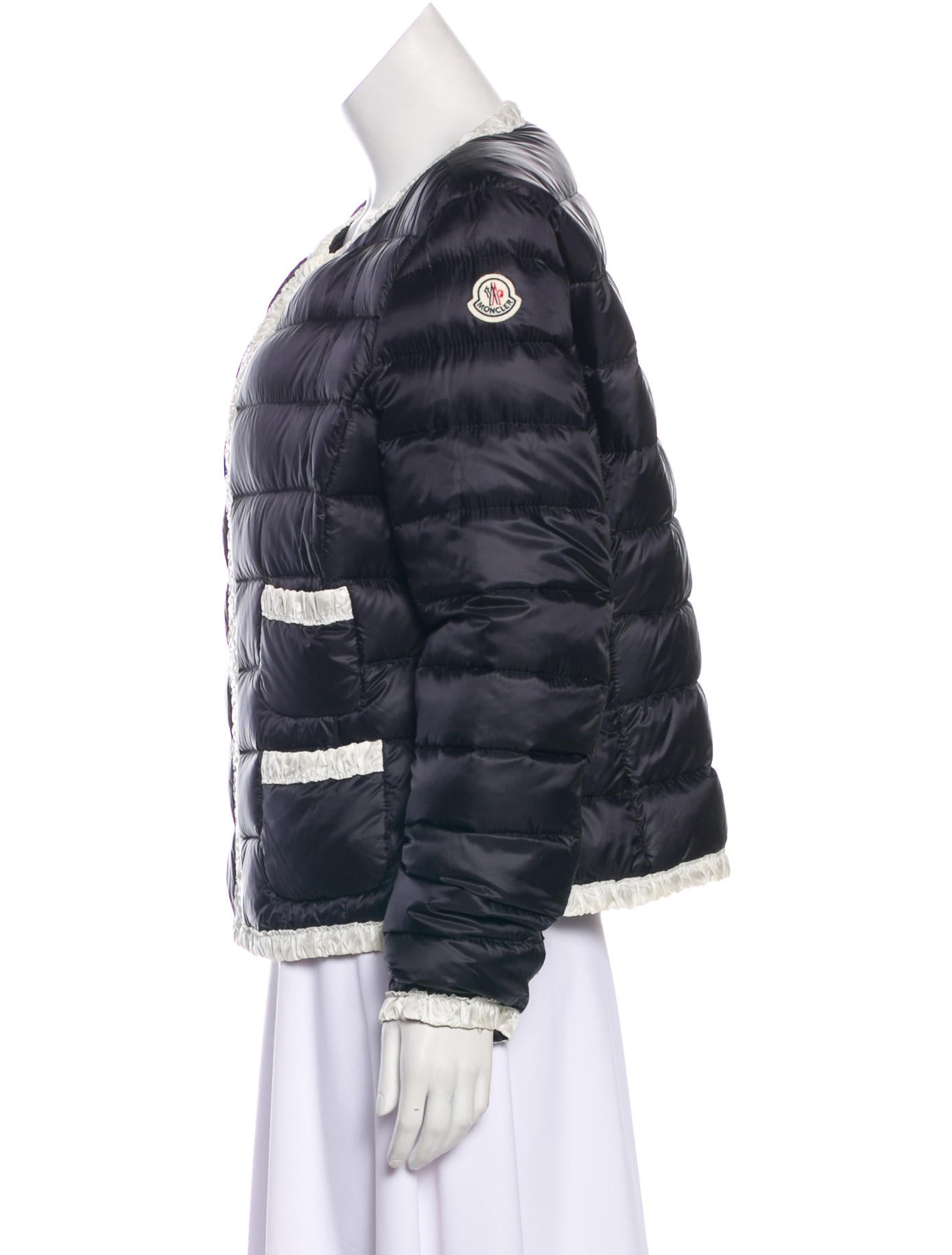 モンクレール FLAVIENNE Moncler Flavienne Down Jacket - Black Jackets, Clothing