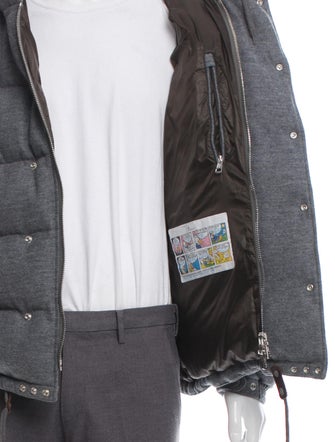 Moncler Lioran Virgin Wool Puffer Jacket