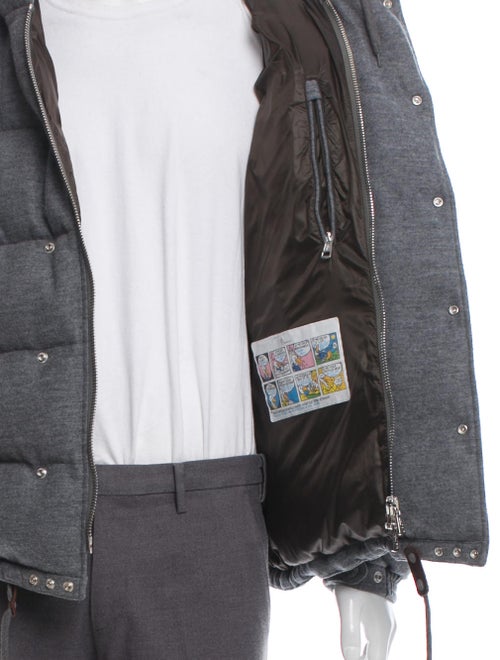 Moncler Lioran Virgin Wool Puffer Jacket