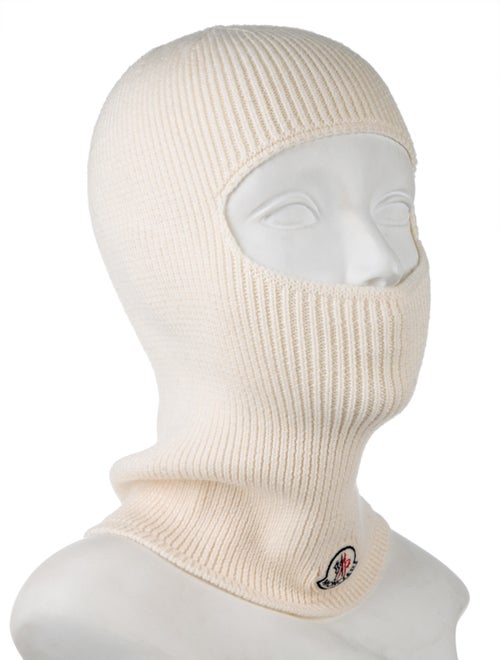 Moncler Virgin Wool Face Mask w/ Tags Accessories The RealReal