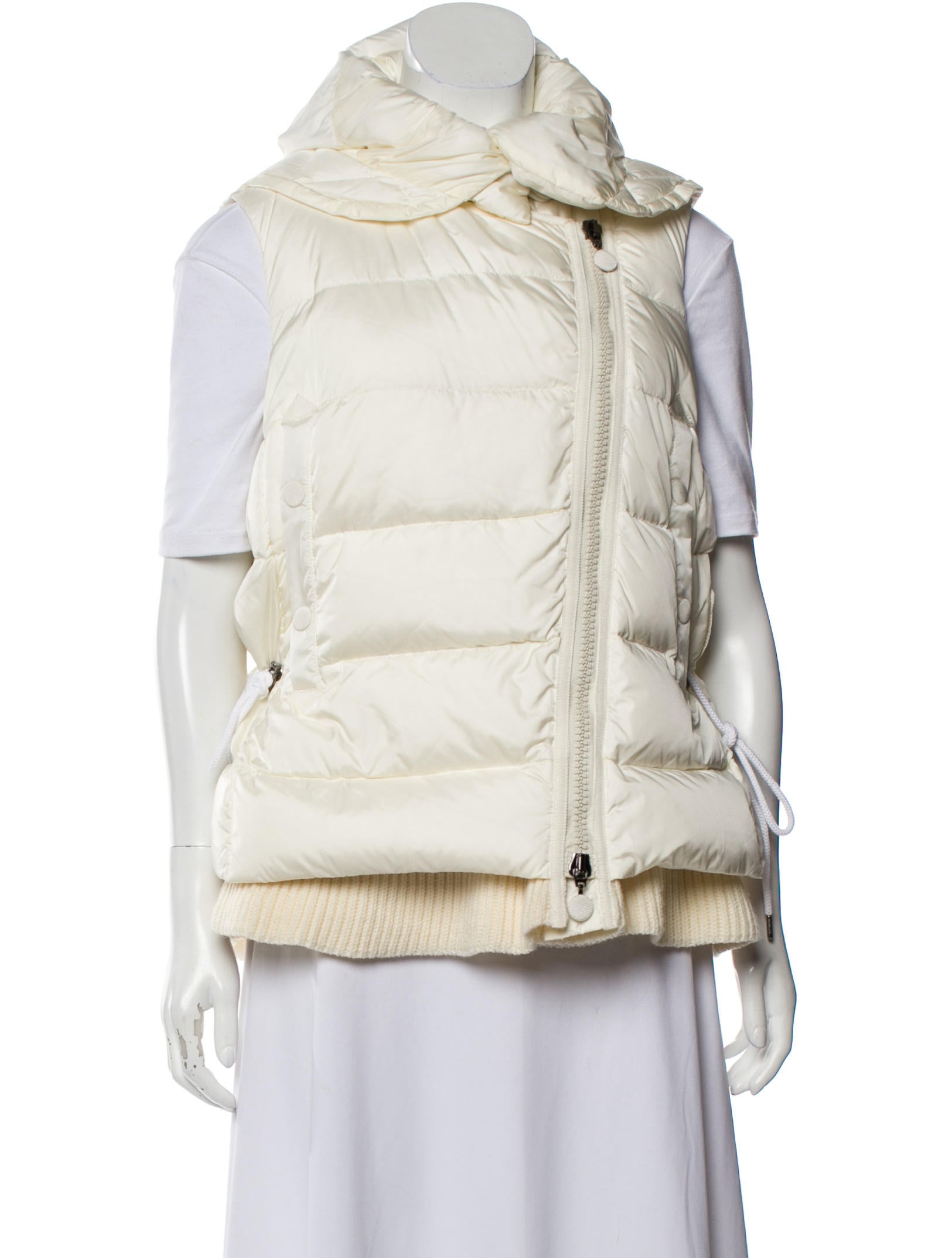 Moncler Laurie Down Vest - Clothing - MOC45631 | The RealReal