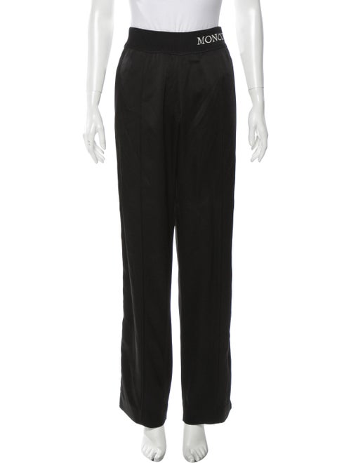 Moncler Graphic Print Sweatpants Black