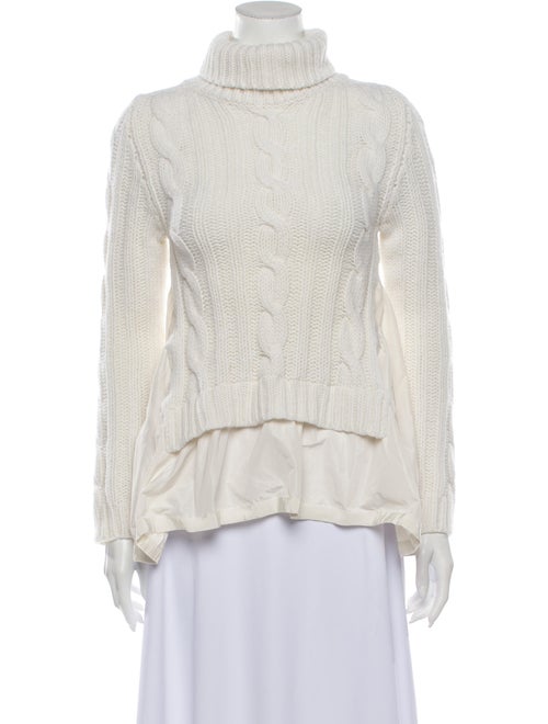 Moncler Wool Turtleneck Sweater Wool