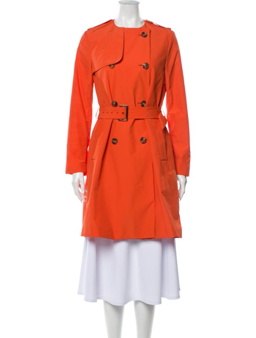 Moncler Trench Coat Orange