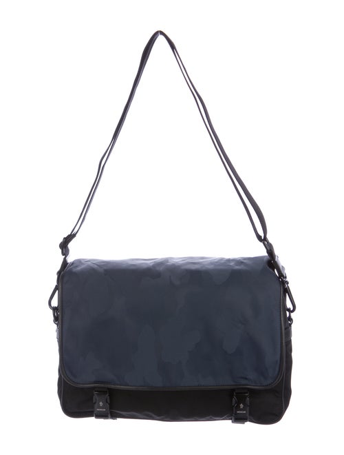 Moncler Nylon Messenger Bag Black