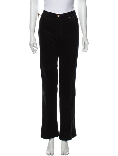 Moncler Wide Leg Pants Black