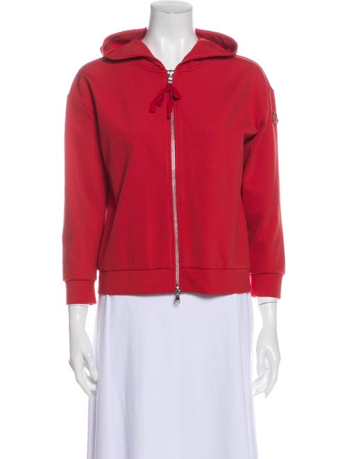 Moncler Crew Neck Three-Quarter Sleeve Sweatshirt