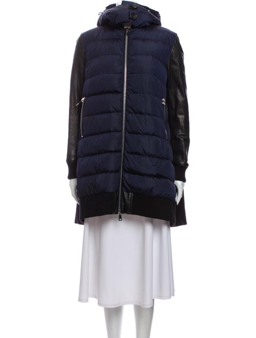 Moncler Down Coat Blue