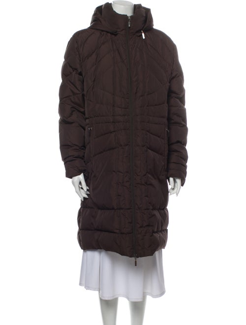 Moncler Vintage Down Coat Brown