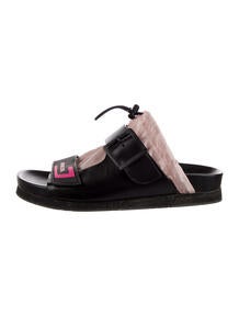 Leather Slides