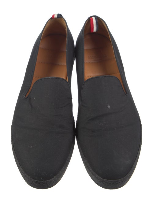 Moncler Satin Boat Shoes