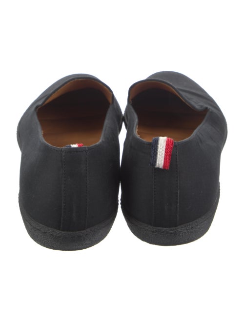 Moncler Satin Boat Shoes