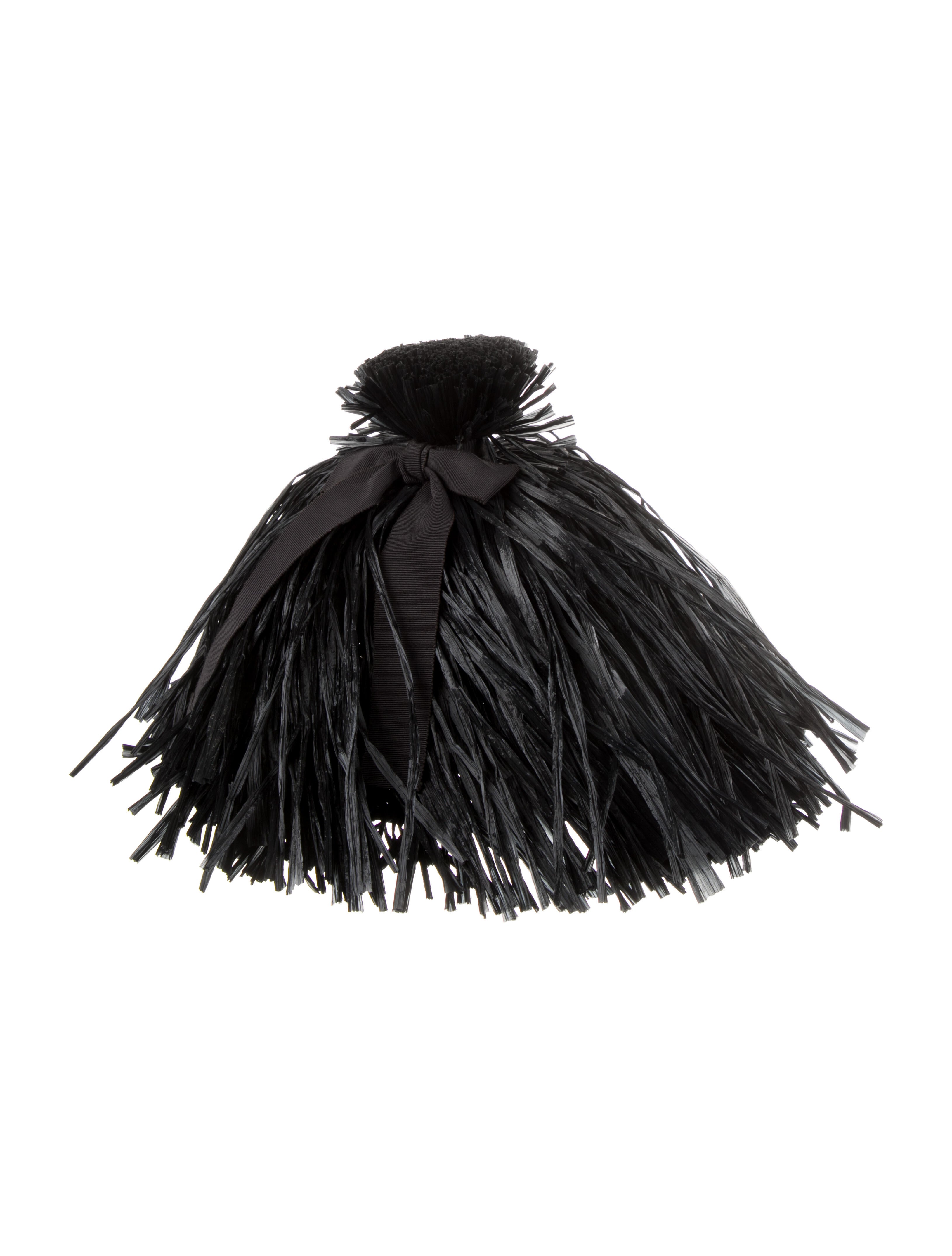 Moncler Monlcer Straw Fringe Hat