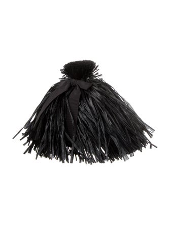 Moncler Monlcer Straw Fringe Hat