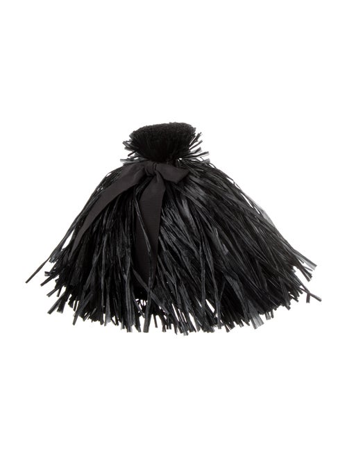 Moncler Monlcer Straw Fringe Hat