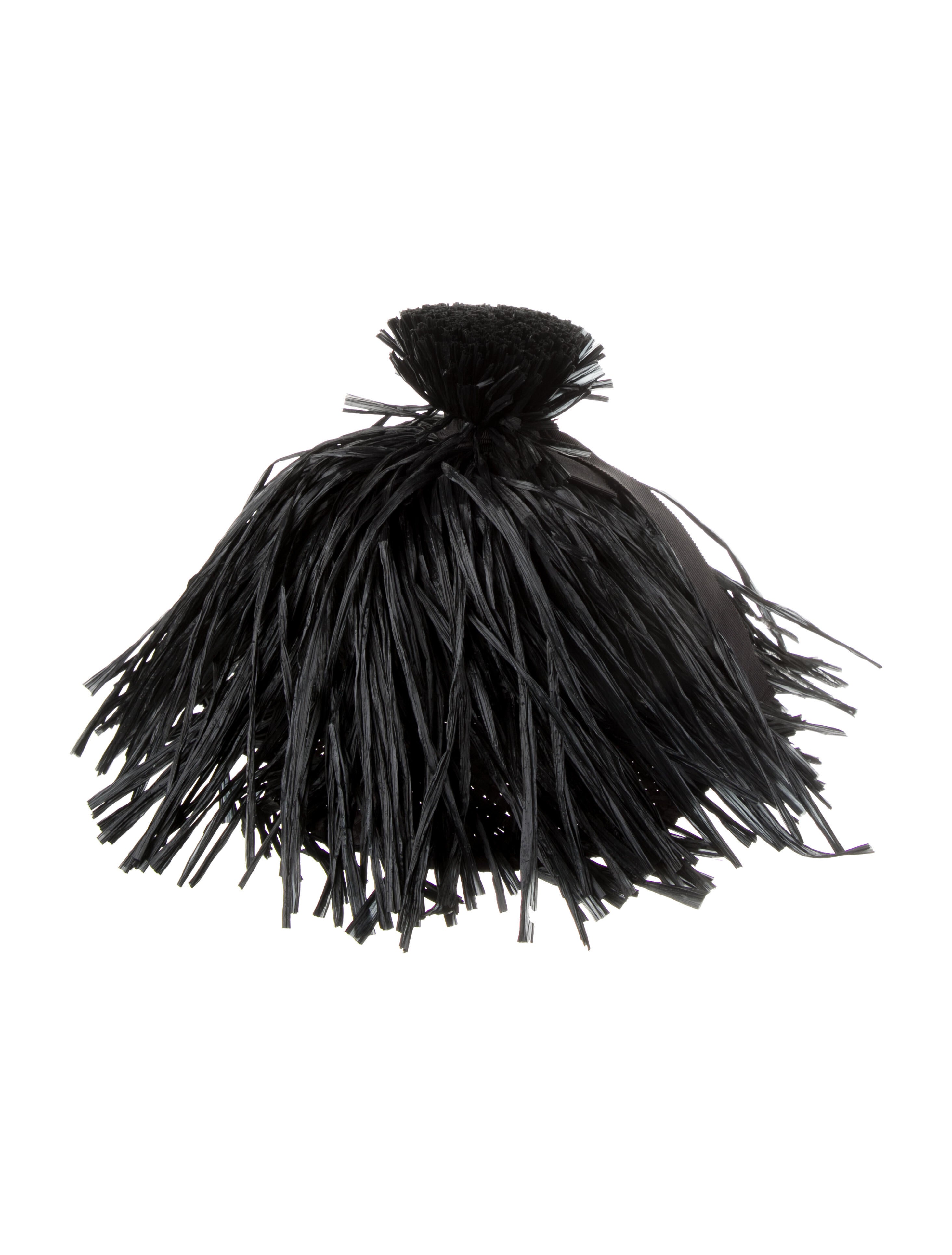 Moncler Monlcer Straw Fringe Hat