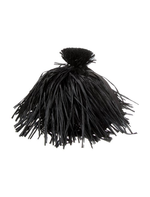 Moncler Monlcer Straw Fringe Hat