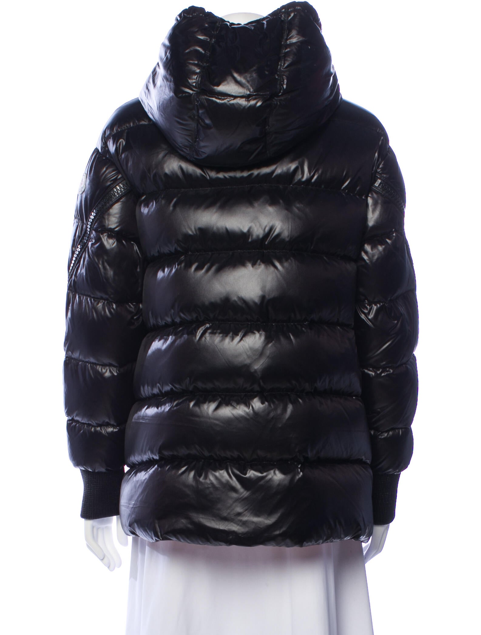 Moncler Lobelia Down Jacket - Black Jackets, Clothing - MOC94875 