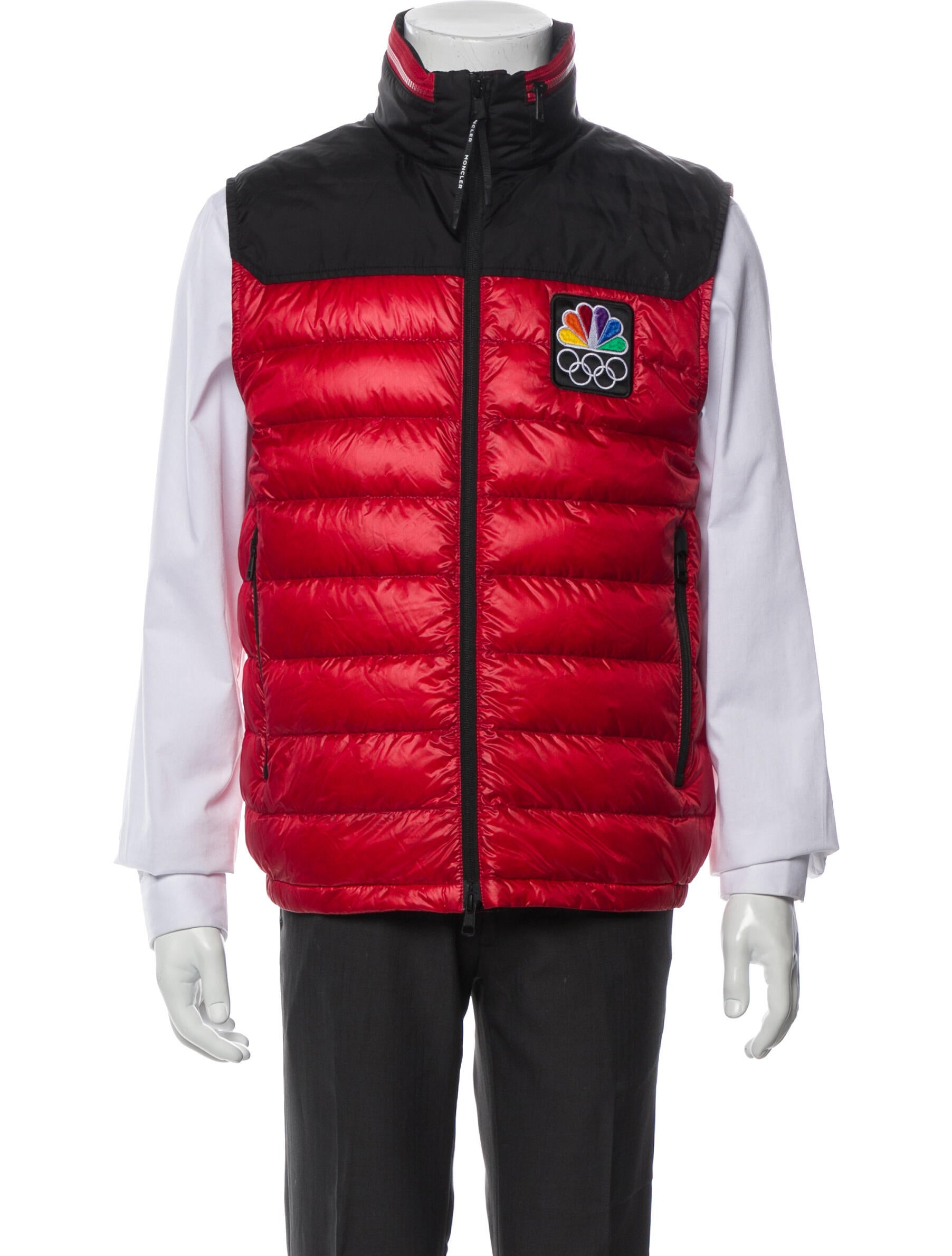Moncler Colorblock Pattern Vest