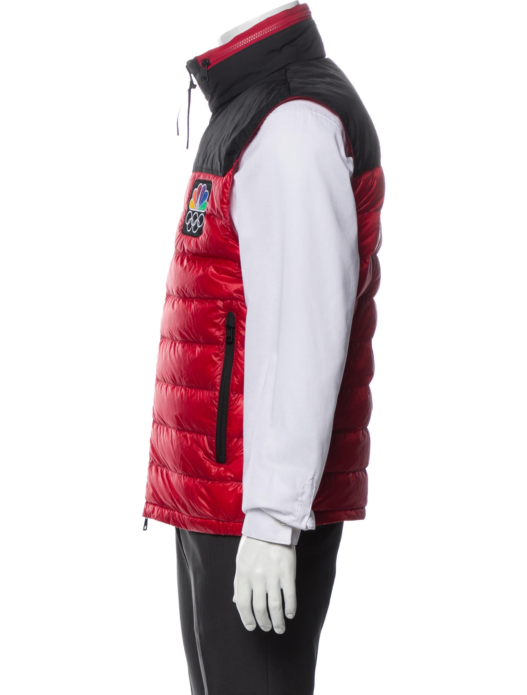 Moncler Colorblock Pattern Vest