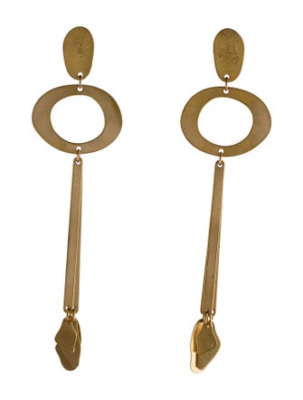 Modern Weaving Drop Earrings