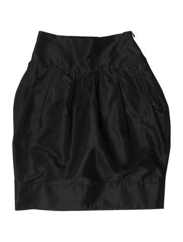 Monique Lhuillier Flared Mini Skirt