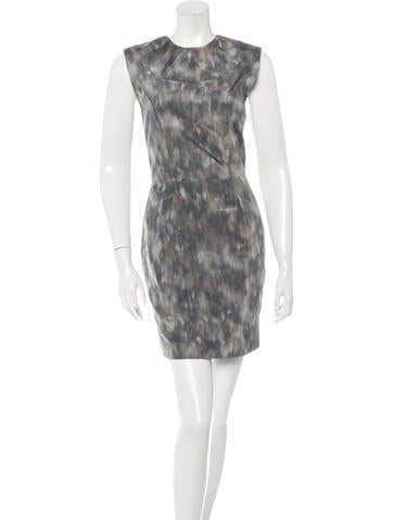 Monique Lhuillier Silk Mini Dress w/ Tags