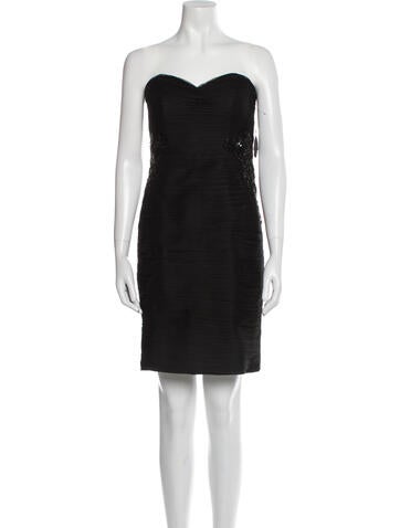 Monique Lhuillier Dresses Strapless Mini Dress US 4 | S