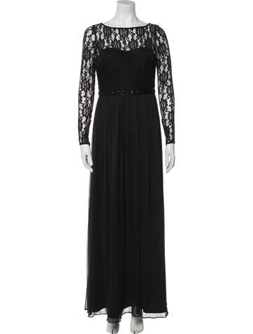 Monique Lhuillier Dresses Bateau Neckline Long Dress US 4 | S