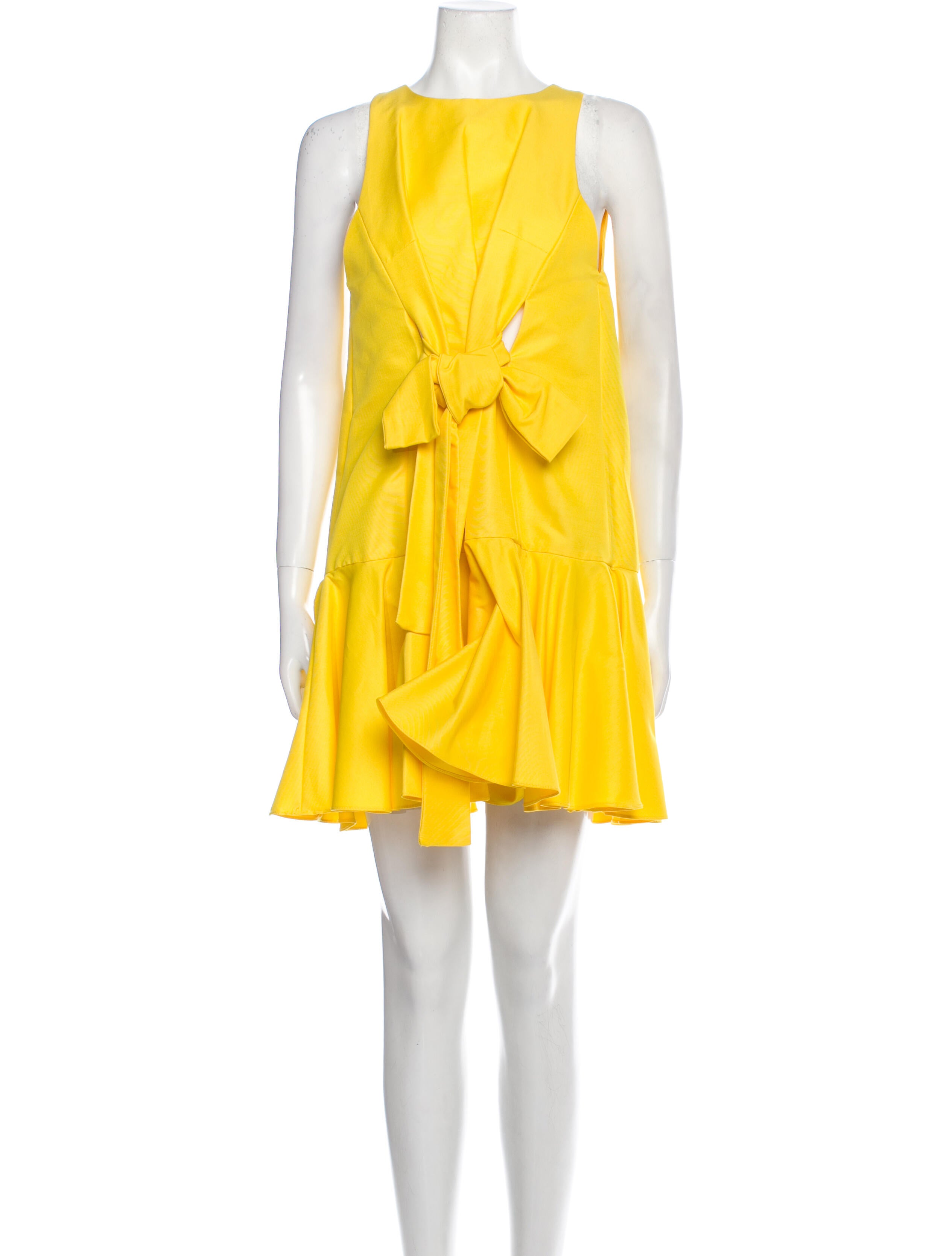 Monique Lhuillier Crew Neck Mini Dress w/ Tags