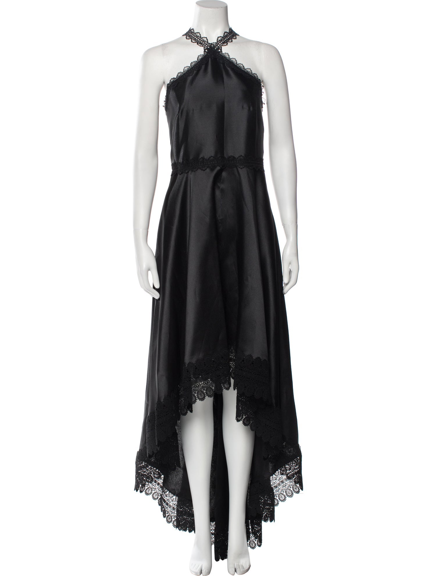 Monique Lhuillier Halterneck Long Dress w/ Tags