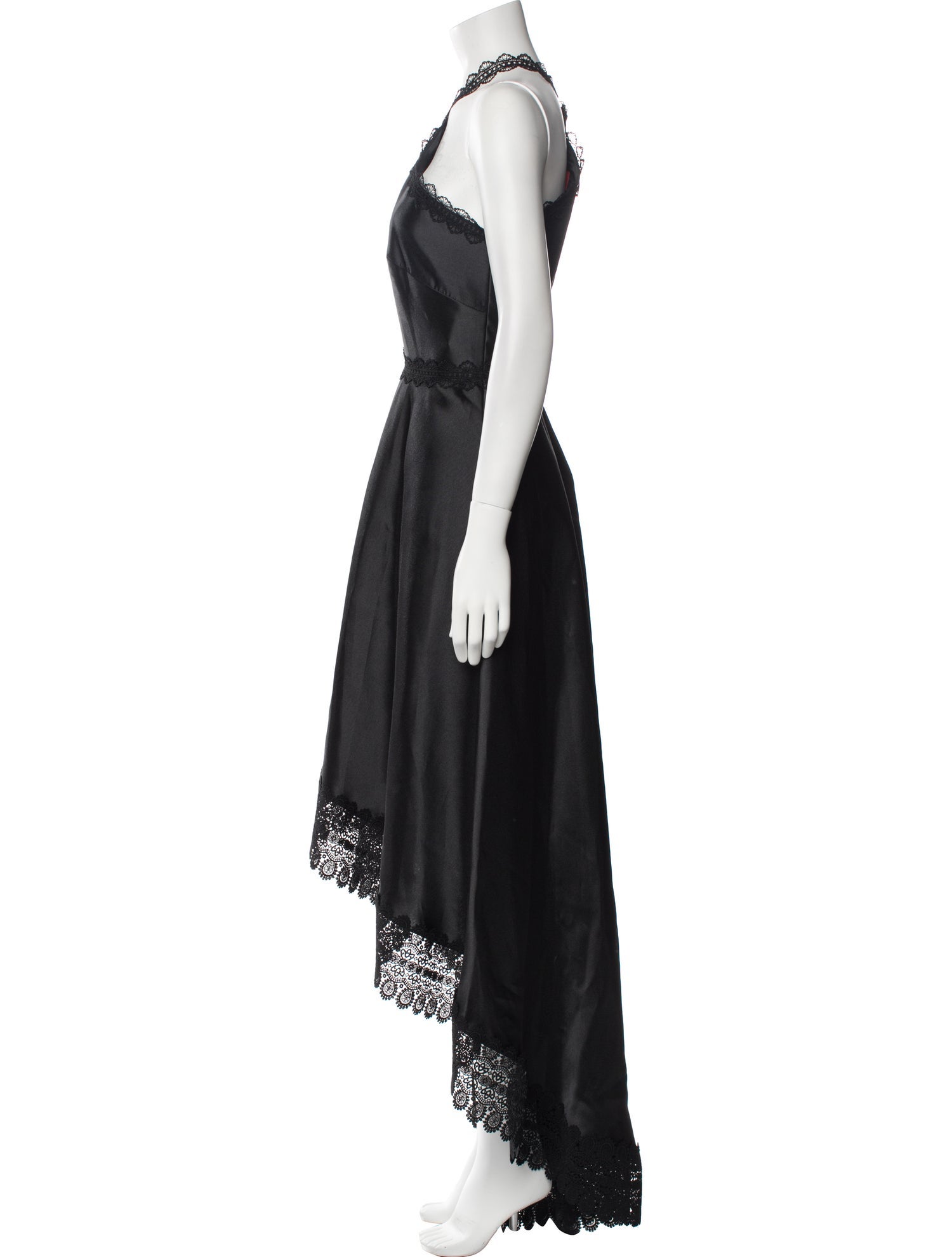 Monique Lhuillier Halterneck Long Dress w/ Tags