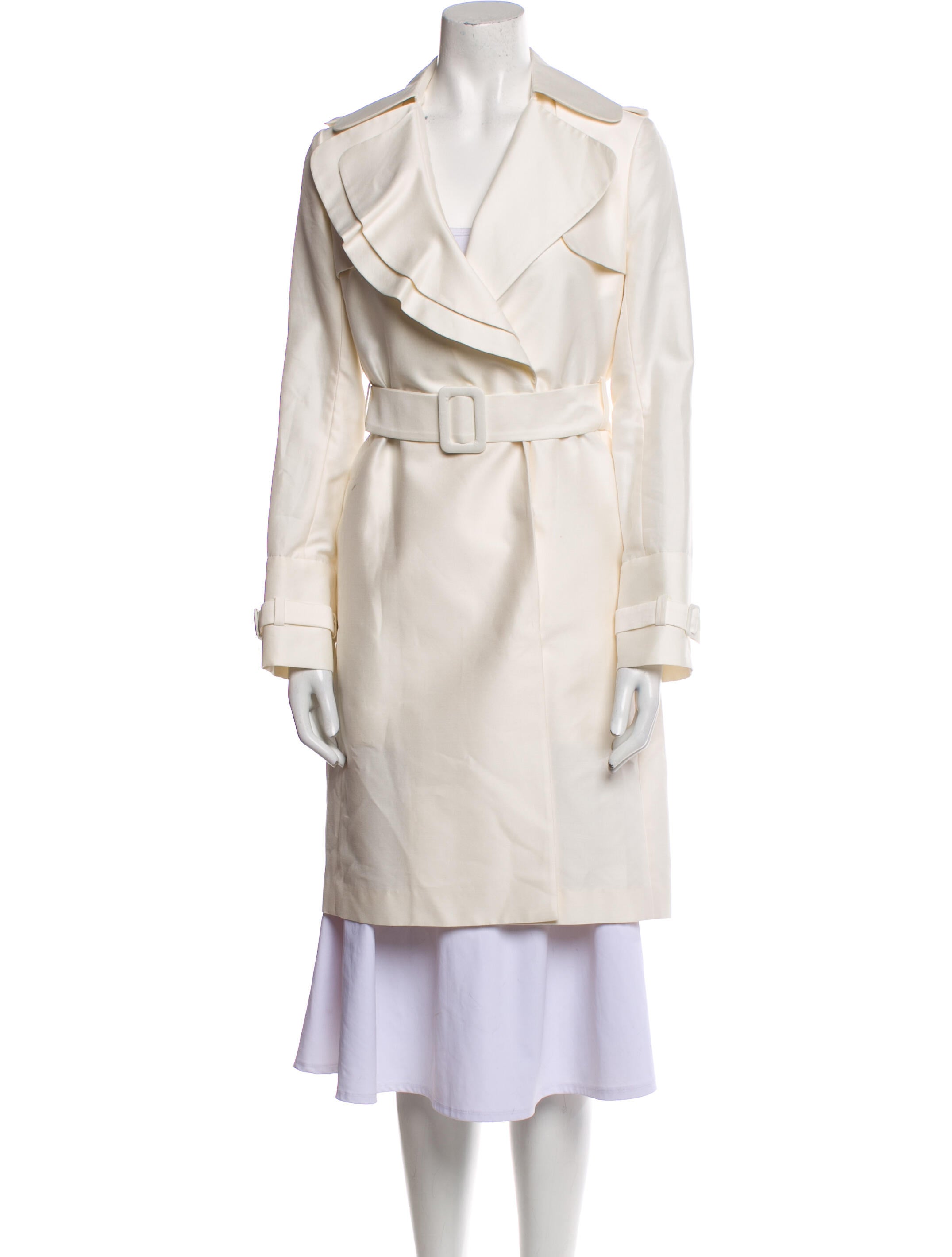 Monique Lhuillier Trench Coat