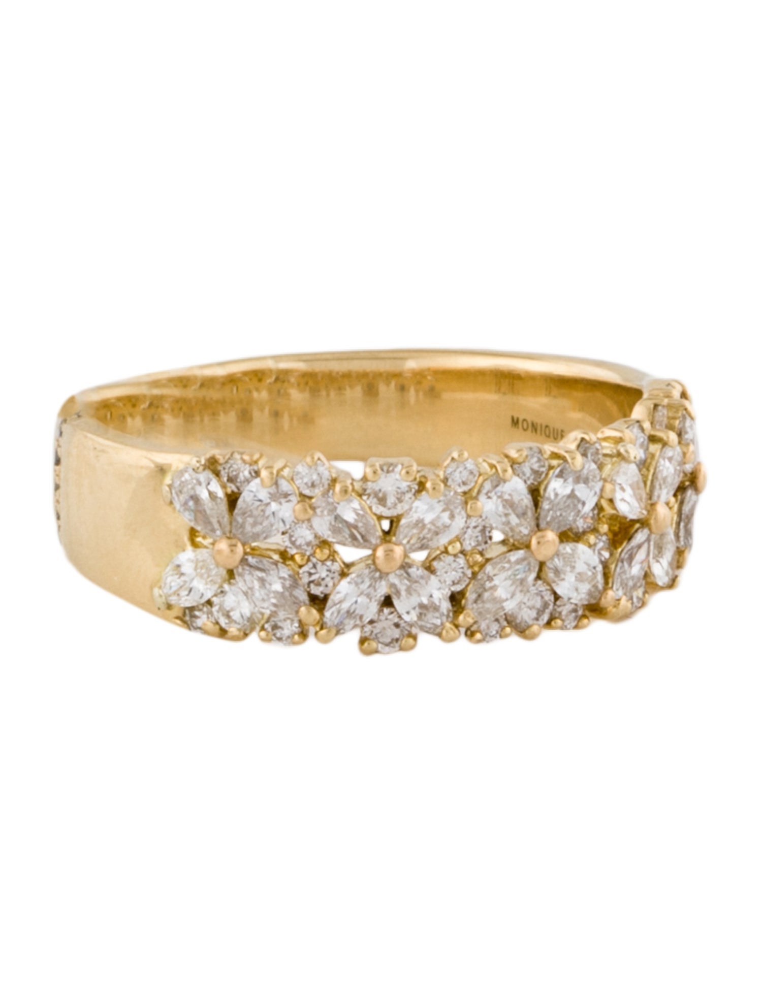 Monique Lhuillier 18K 1.00ctw Diamond Anniversary Band
