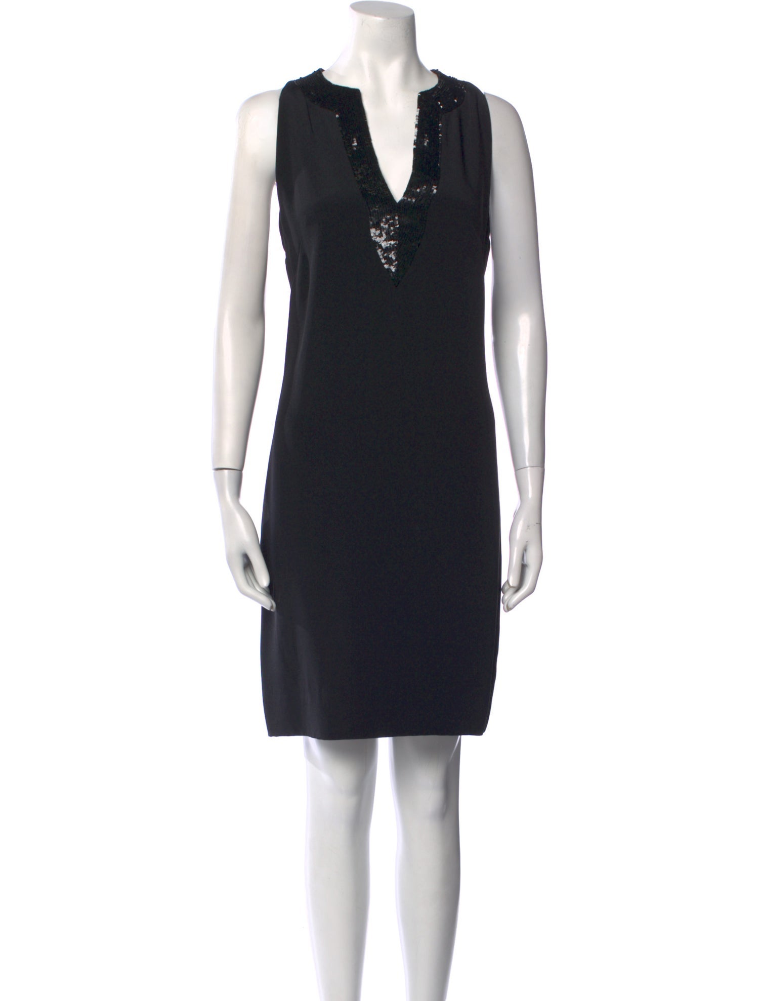 Monique Lhuillier Wool Knee-Length Dress