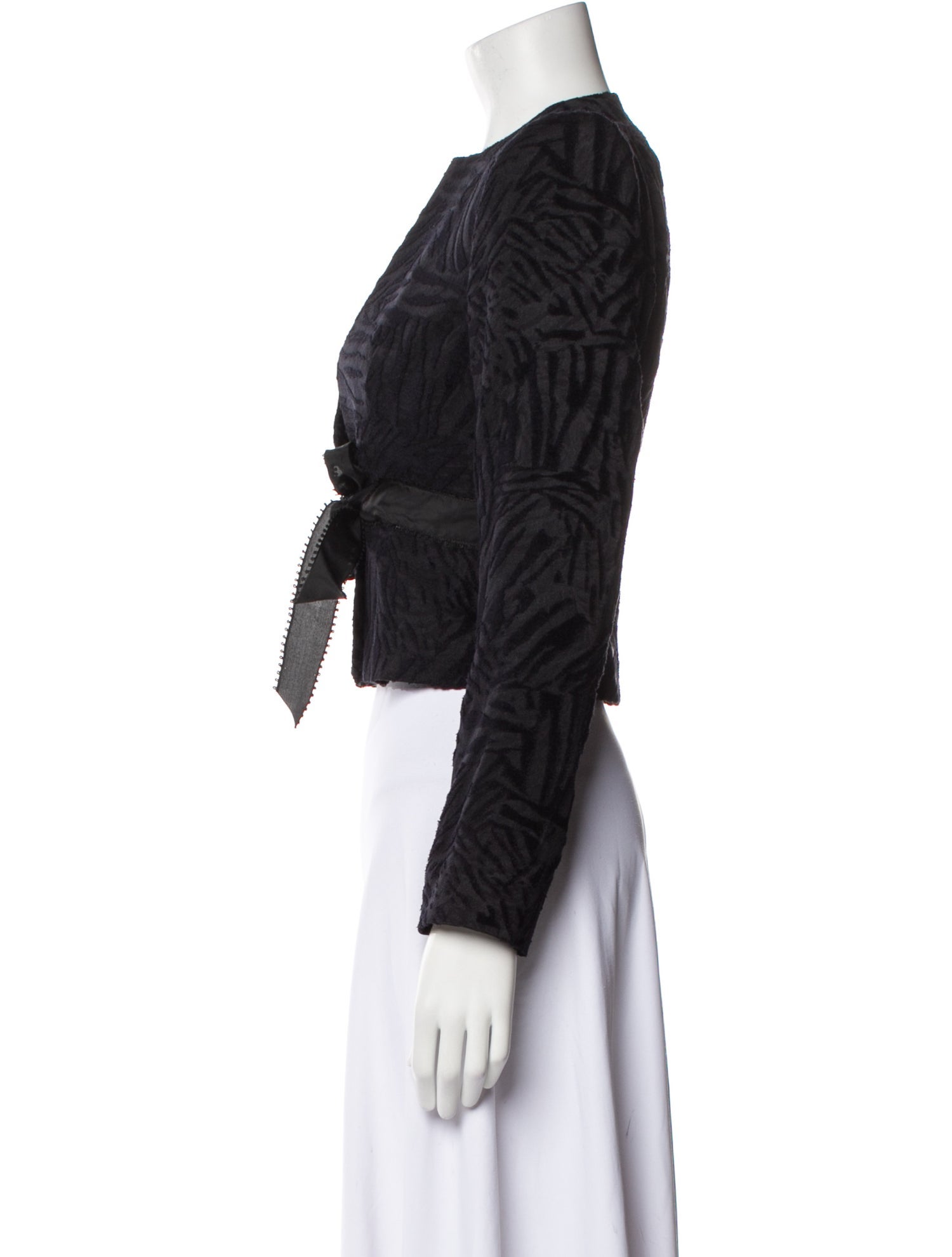 Monique Lhuillier Printed Evening Jacket