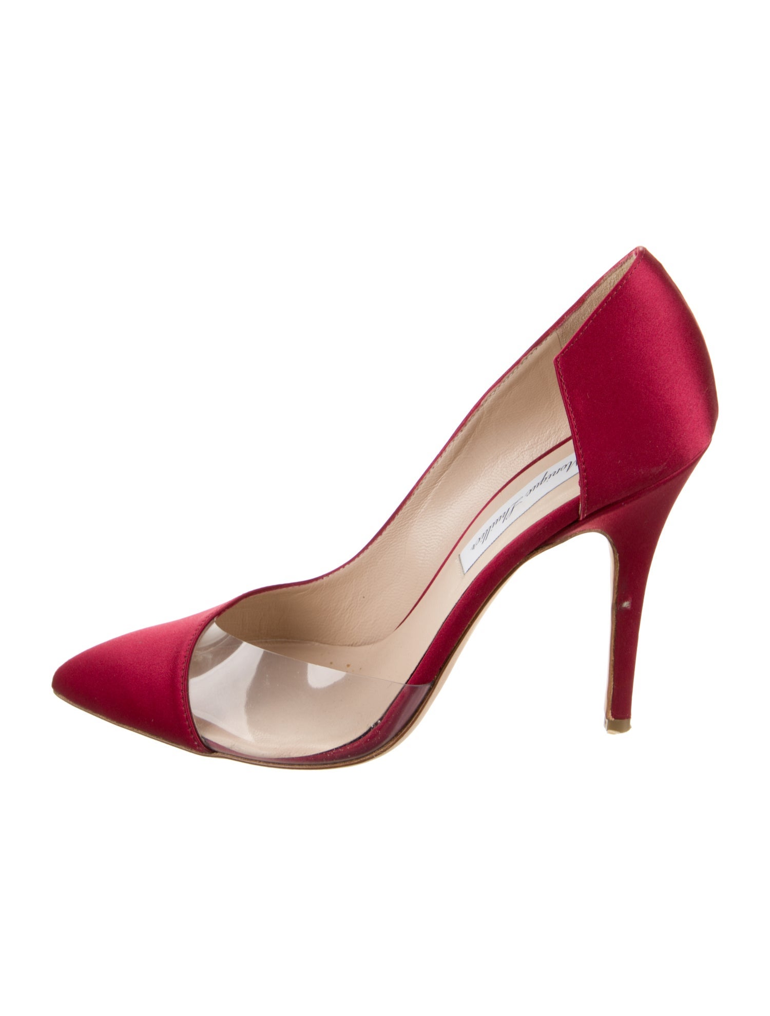 Monique Lhuillier Satin Pumps