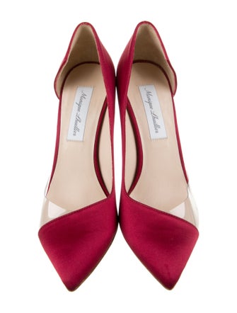Monique Lhuillier Satin Pumps
