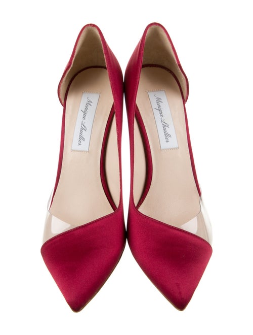 Monique Lhuillier Satin Pumps